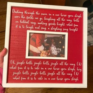 NWT Christmas Frame